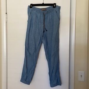 J Crew Chambray joggers